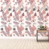 Papel pared hojas palmera
