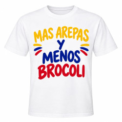 Mas Arepas y menos Brocoli