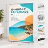 Rollup aluminio 150x200cms