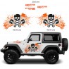 Vinyles 4x4 Skull 4wd