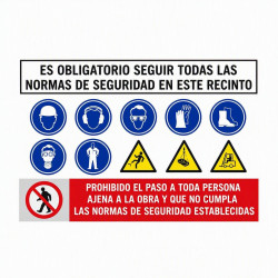 Lona advertiments Obra
