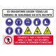 Radiation de danger d'adéquation Sticker