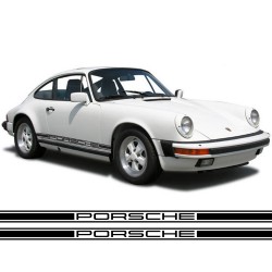 Stickers bandes latérales réplique Porsche 911