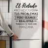 Lustiger Satz für Kühlschrank