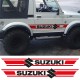 Bandes latérales réplique Suzuki Samurai