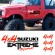 Adhesivos Suzuki 4x4 extreme