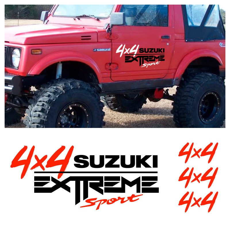 Kit de vinilos Suzuki 4x4 extreme