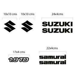 Suzuki Samurai Diesel Vinyl Kit