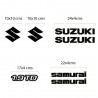Suzuki Samurai Disesel Aufkleber Kit