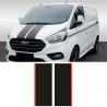 bandes avant pour ford transit custom sport