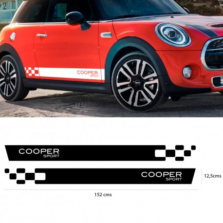 Bandes latérales Mini Cooper Sport