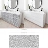 Vinilo para forrar cajones de cómoda ikea malm