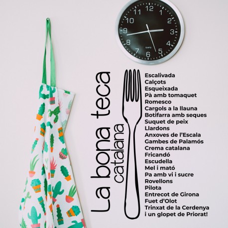 Vinyl about Catalan cuisine
