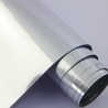 Chrome mirror silver vinyl