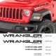 kit d'autocollants pour jeep wrangler