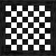 Stickers échecs pour table manque ikea 55x55cms