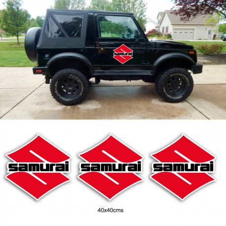 Pack de vinilos Suzuki Samurai