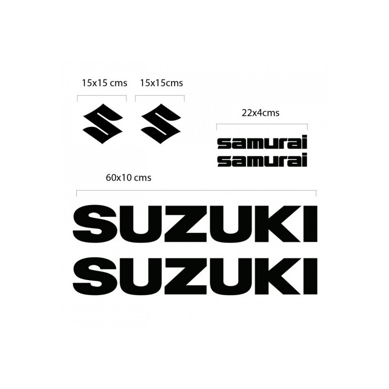 Suzuki Samurai Diesel Replik Vinyl Kit