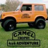 Sticker trophée chameau 4x4
