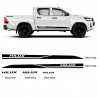 Aufkleber für toyota hilux