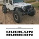 kit de adhesivos para jeep wrangler RUBICON