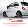 Bandes latérales de la Fiat 500 Line
