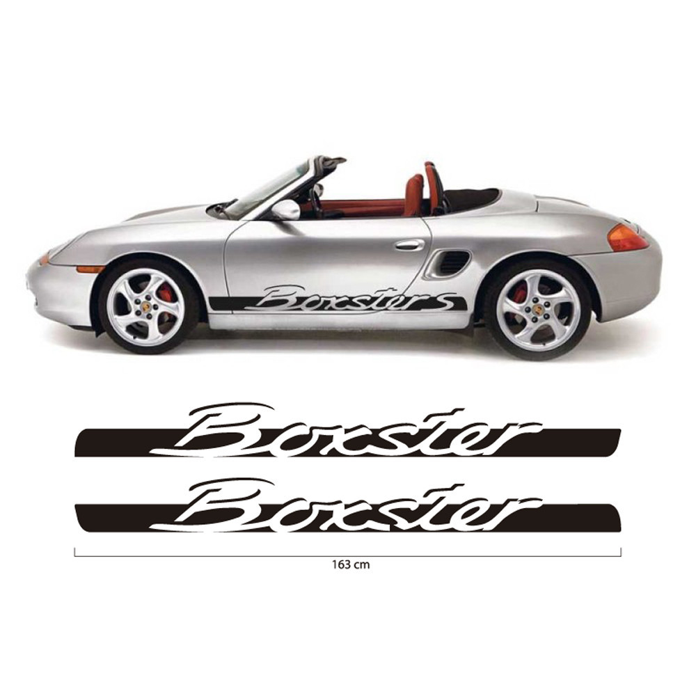 Pegatinas bandas laterales Porsche Boxter