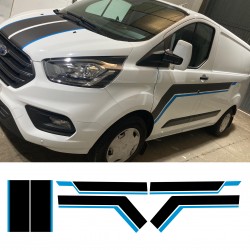 Pack de vinilos modelo new line para ford transit custom sport