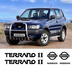 Autocollants pour Nissan Terrano