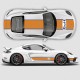 Autocollants réplique Gulf pour Porsche compatible avec Porsche Cayman / Boxster