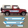 Suzuki sj4 Samurai Vintage blue LONG BODY