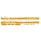Side stripes stickers for Cayenne TRASARABIA