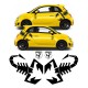 Bandes latérales Fiat Abarth Scorpion