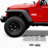 Pack de Vinyles pour jeep Wrangler