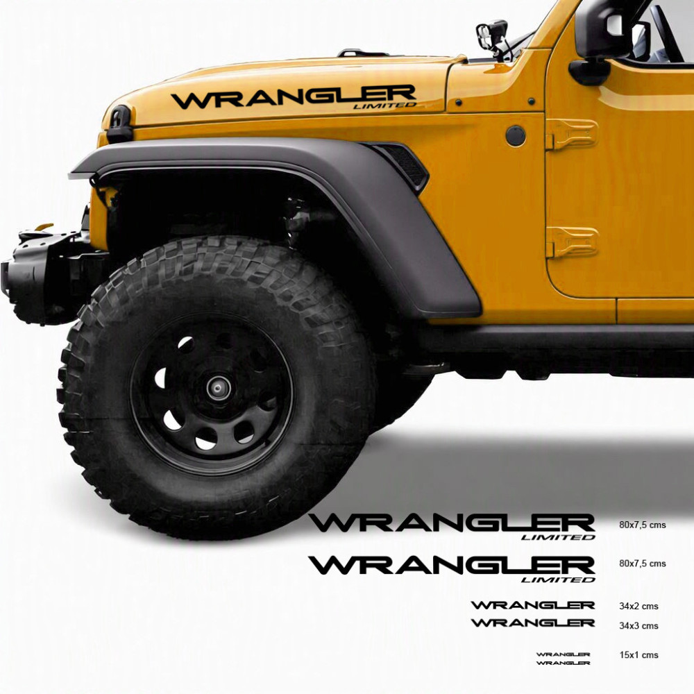 Pack de vinils per a Jeep Wrangler limited
