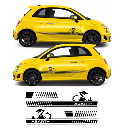 Vinils adhesius per a fiat abarth 500