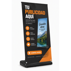 Banner d'exterior portatil