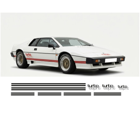 Vinilos para lotus turbo Sprit