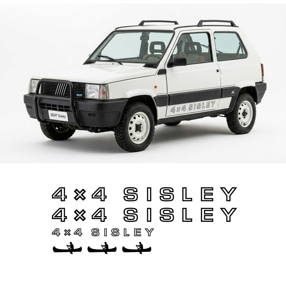 Vinilos adhesivos pegatinas para Panda sisley clásico