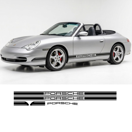 Pegatinas bandas laterales Porsche Boxter