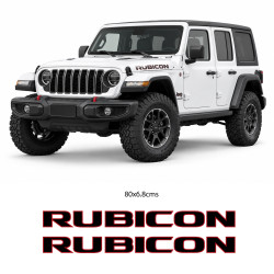 Pack de dos vinils bicolors per a wrangler rubicon
