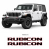 Pack von Vinyls bicolores für wrangler rubicon