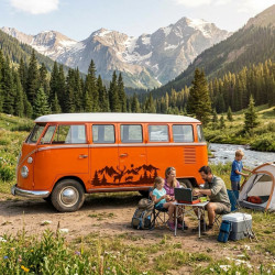 Vinilo camper para furgoneta