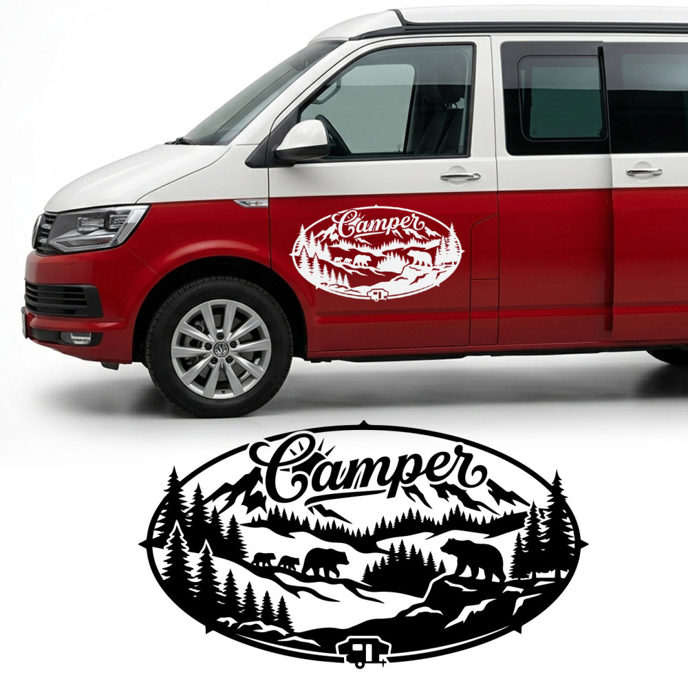 Vinil camper per a furgoneta