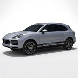 Vinilos franjas laterales porsche para Cayenne