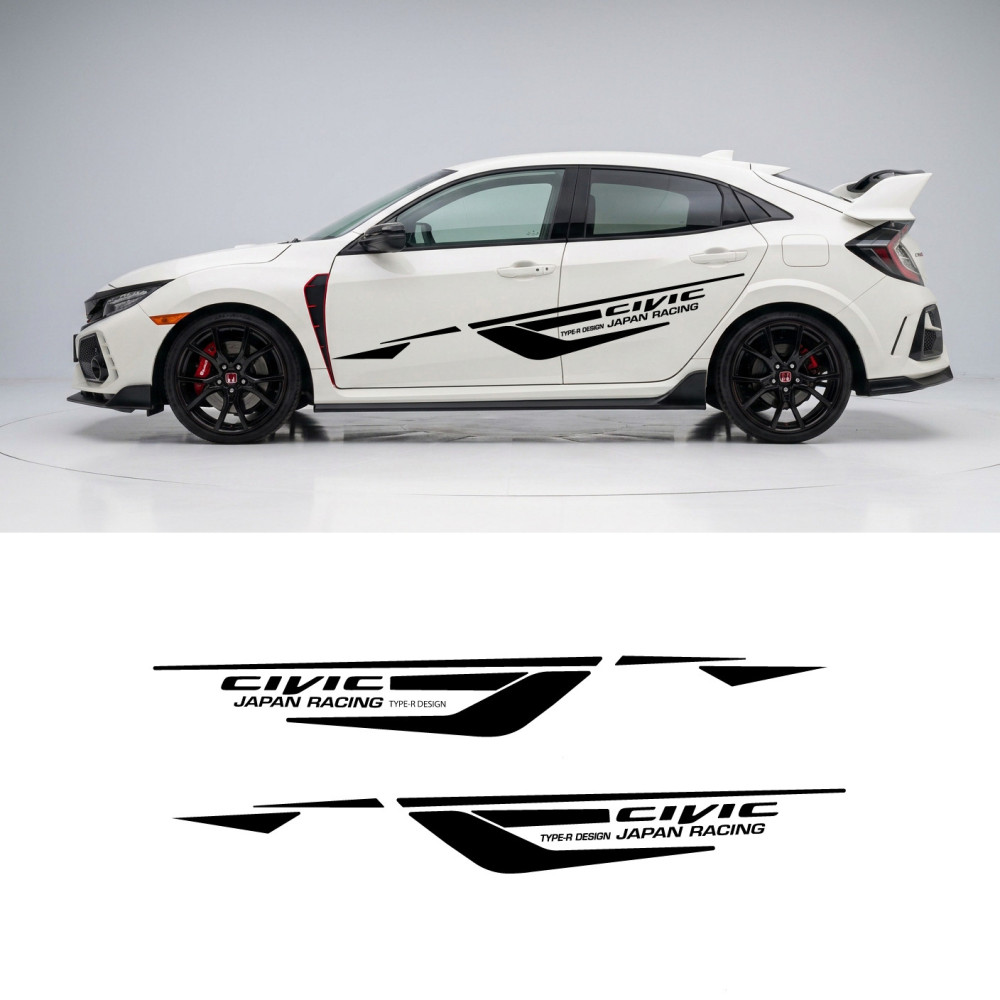 Vinyles pour honda civic Type R