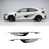 copia de Vinilos para honda civic Type R