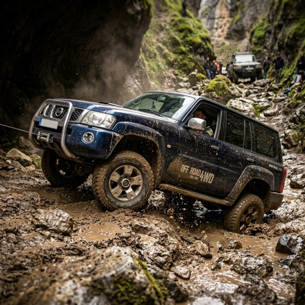 Vinilo 4x4 tot terreny
