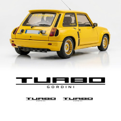 Adhesivos para renault 5 Gordini turbo