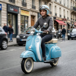 Pegatina para vespa clásica